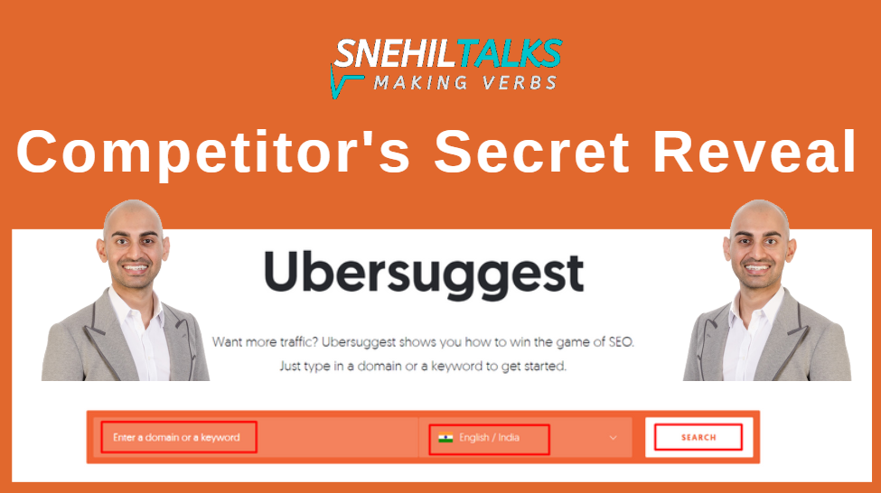 ubersuggest for competitor analysis